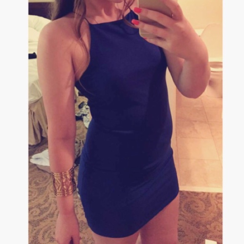 royal blue dress